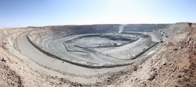 The Oyu Tolgoi copper-gold mine in southern Mongolia will be Mongolia’s largest copper and gold mine, and one of the largest mine's in the world. 